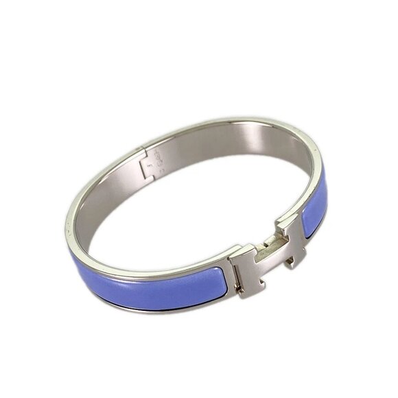 HERMES Click Clack Metal Bangle - Picture 1 of 10